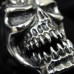 Skull Ring For Motor Biker - TR65